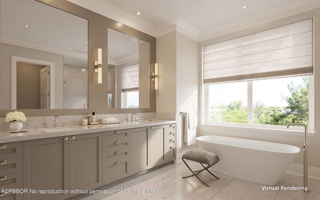 Bathroom, Dual Sink Vanities, Free Standing Baths, Interior, Marble, Recessed Lighting