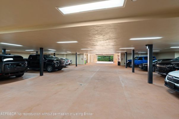 Garage, Interior, Recessed Lighting