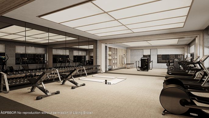 Fitness Equipment, Gym, Interior