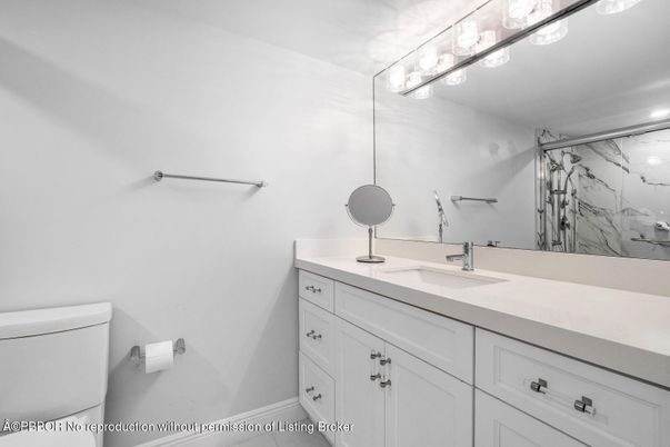 Bathroom, Interior, Marble Walls, Recessed Lighting