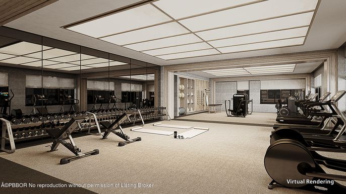 Fitness Equipment, Gym, Interior
