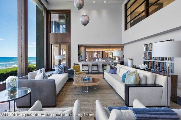 Interior, Kitchen, Living room, Pendant Lights, Recessed Lighting, Water