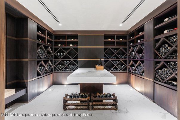 Interior, Marble, Recessed Lighting, Wine Storage