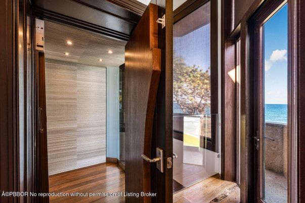 Interior, Recessed Lighting, Water, Wood Texture Flooring, Wooden Walls
