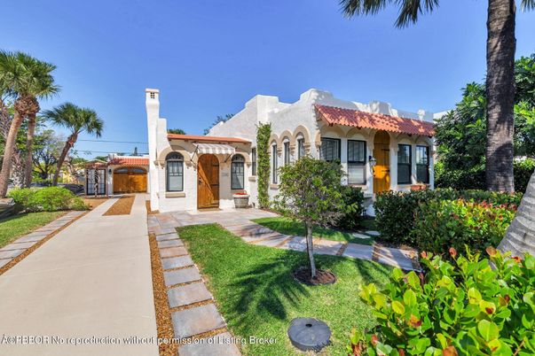 Backyard, Exterior, Facade, Spanish Mediterranean