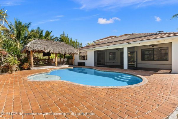 Exterior, Pool, Solar Panels