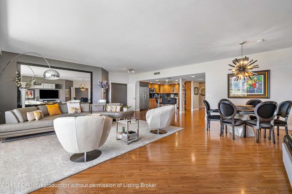 Dining room, Interior, Kitchen, Living room, Pendant Lights, Recessed Lighting, Wood Texture Flooring