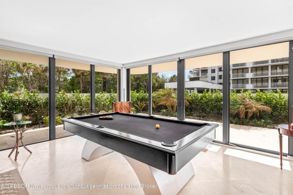 Billiard Table, Game Room, Interior, Sun Room