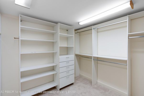 Interior, Walk-in Closets