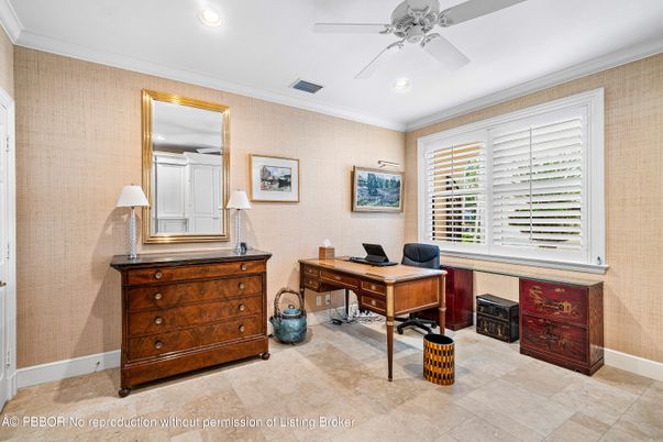 Home Office, Interior, Recessed Lighting