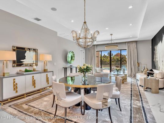 Chandelier, Dining room, Interior, Living room, Marble, Recessed Lighting