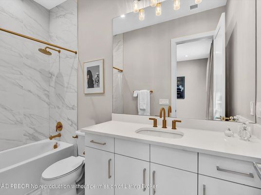 Bathroom, Interior, Marble Walls
