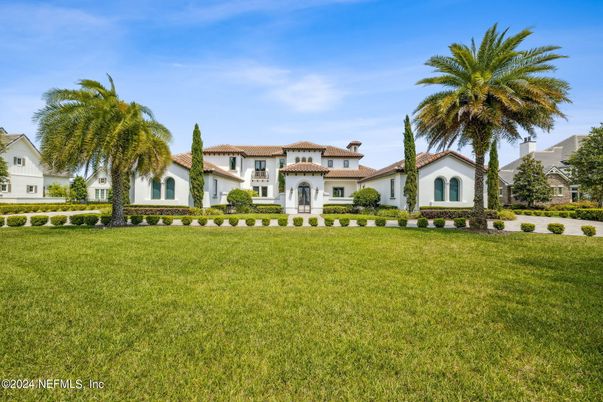 Backyard, Exterior, Facade, Spanish Mediterranean