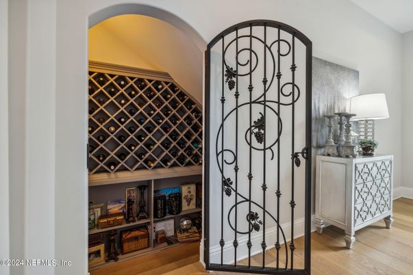 Interior, Wine Storage, Wood Texture Flooring