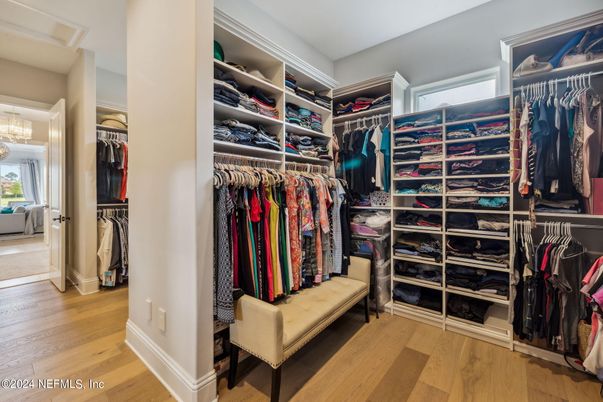 Interior, Walk-in Closets, Wood Texture Flooring