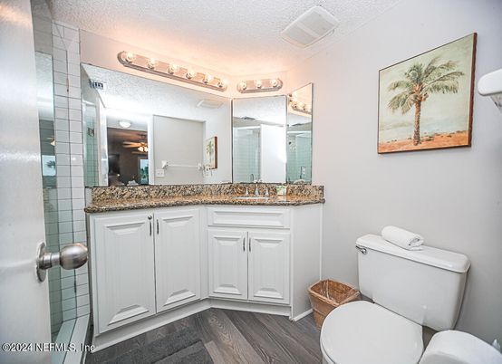 Bathroom, Interior, Wood Texture Flooring