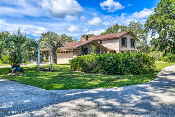 Attached, Backyard, Exterior, Facade, Ranch