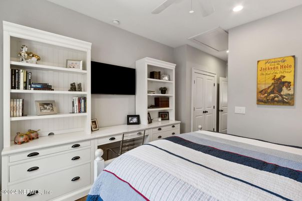 Bedroom, Home Office, Interior, Recessed Lighting