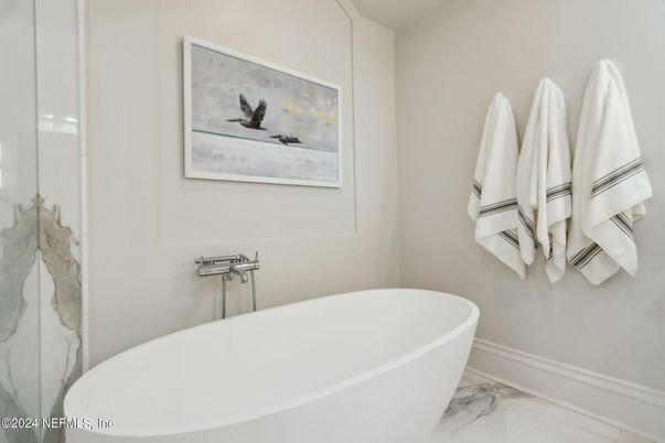 Bathroom, Free Standing Baths, Interior, Marble