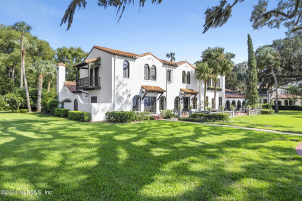 Backyard, Exterior, Facade, Spanish Mediterranean