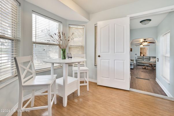Dining room, Interior, Wood Texture Flooring