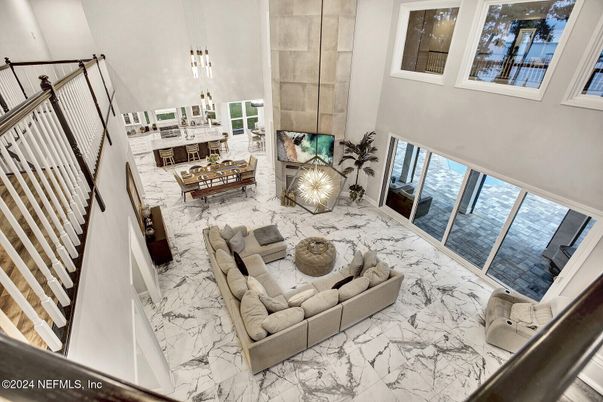 Interior, Living room, Marble