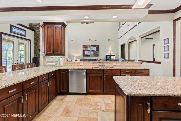 Interior, Kitchen, Recessed Lighting, Stainless Steel Appliances