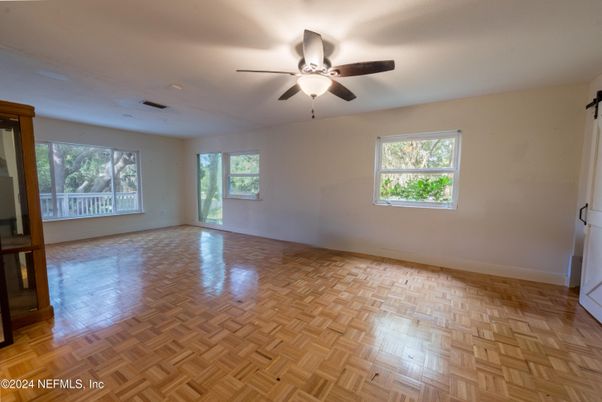 Empty room, Interior, Wood Texture Flooring