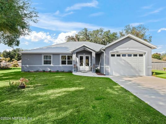 Attached, Backyard, Exterior, Facade, Ranch