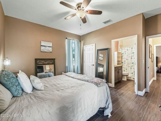Bathroom, Bedroom, Interior, Wood Texture Flooring