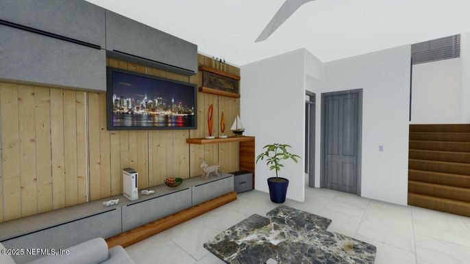 Interior, Wooden Walls