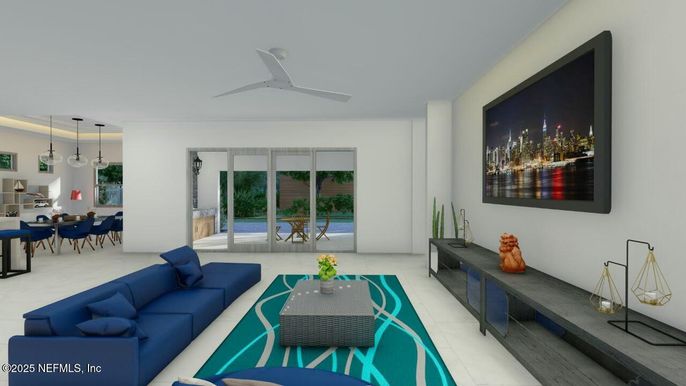 Dining room, Interior, Living room, Pendant Lights, Water