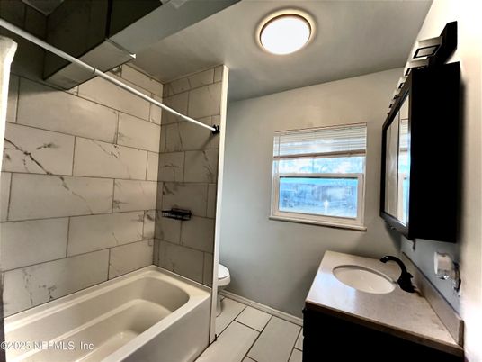 Bathroom, Interior, Marble Walls, Recessed Lighting