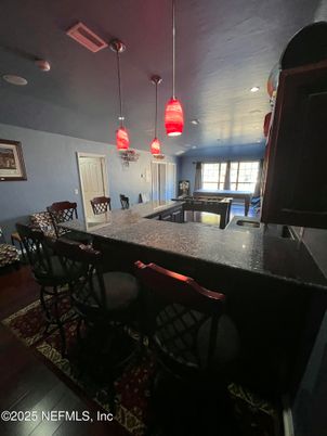 Dining room, Interior, Pendant Lights, Recessed Lighting