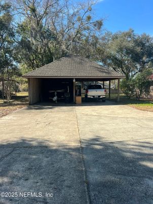 Backyard, Detached Garage, Exterior
