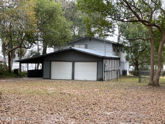 Backyard, Detached Garage, Exterior