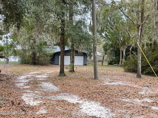 Backyard, Detached Garage, Exterior