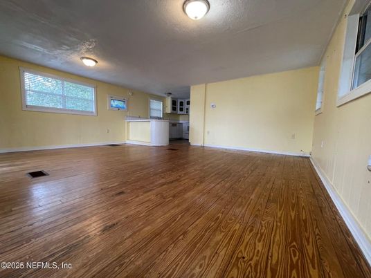 Empty room, Interior, Wood Texture Flooring