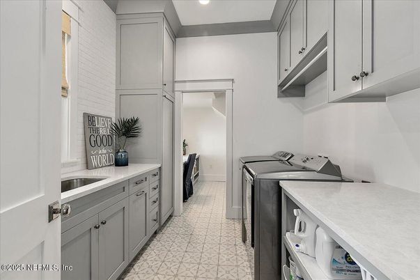 Interior, Recessed Lighting, Washer