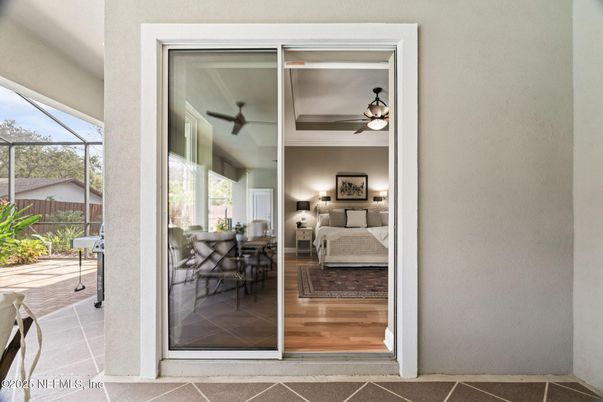 Bedroom, Glass Ceilings, Interior, Sun Room, Wood Texture Flooring