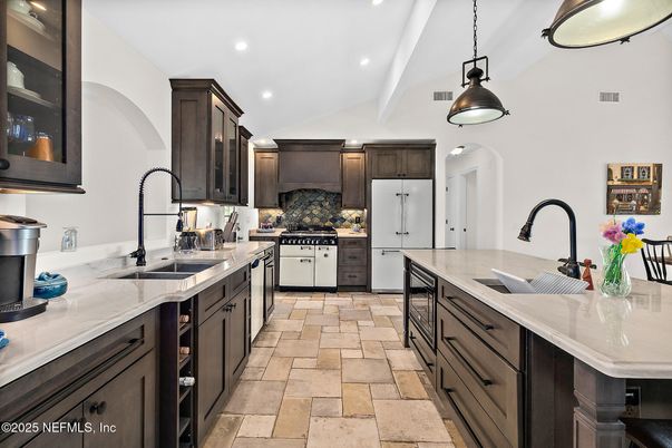 Interior, Kitchen, Pendant Lights, Recessed Lighting