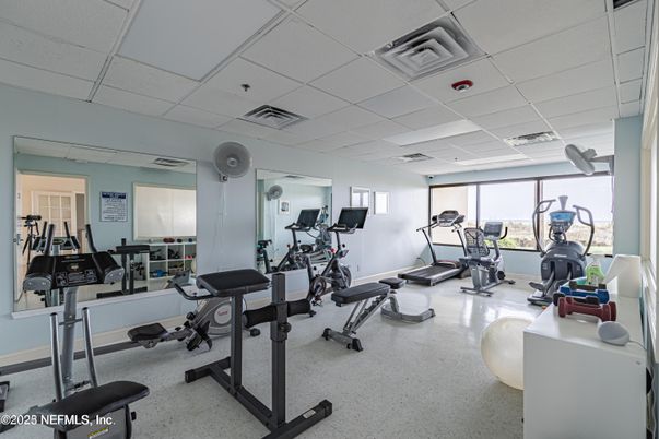 Fitness Equipment, Gym, Interior