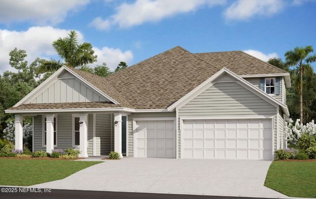 Attached, Exterior, Facade, Brick Traditional