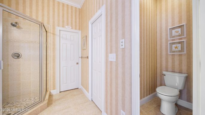 Bathroom, Glass Shower, Interior