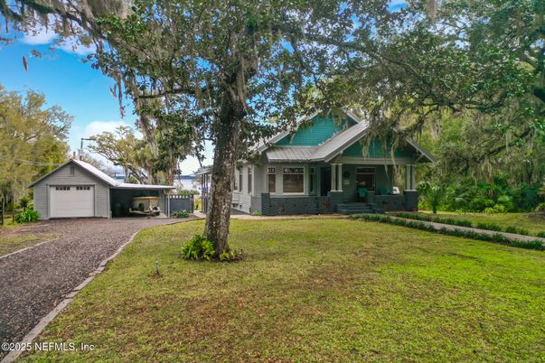 Backyard, Detached Garage, Exterior