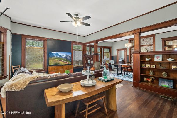 Dining room, Interior, Living room, Wood Texture Flooring