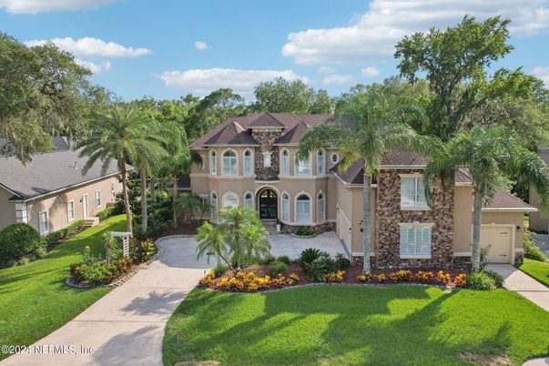 Attached, Backyard, Exterior, Facade, French Provincial