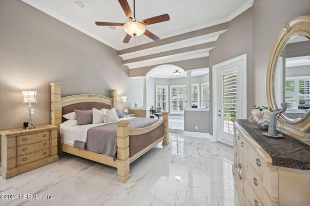 Bedroom, Interior, Marble
