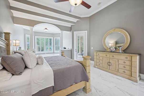 Bedroom, Interior, Marble
