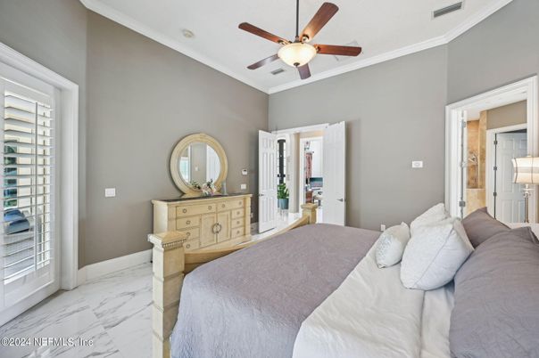 Bedroom, Interior, Marble